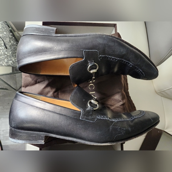 Gucci leather loafers 100% authentic - Picture 9 of 11